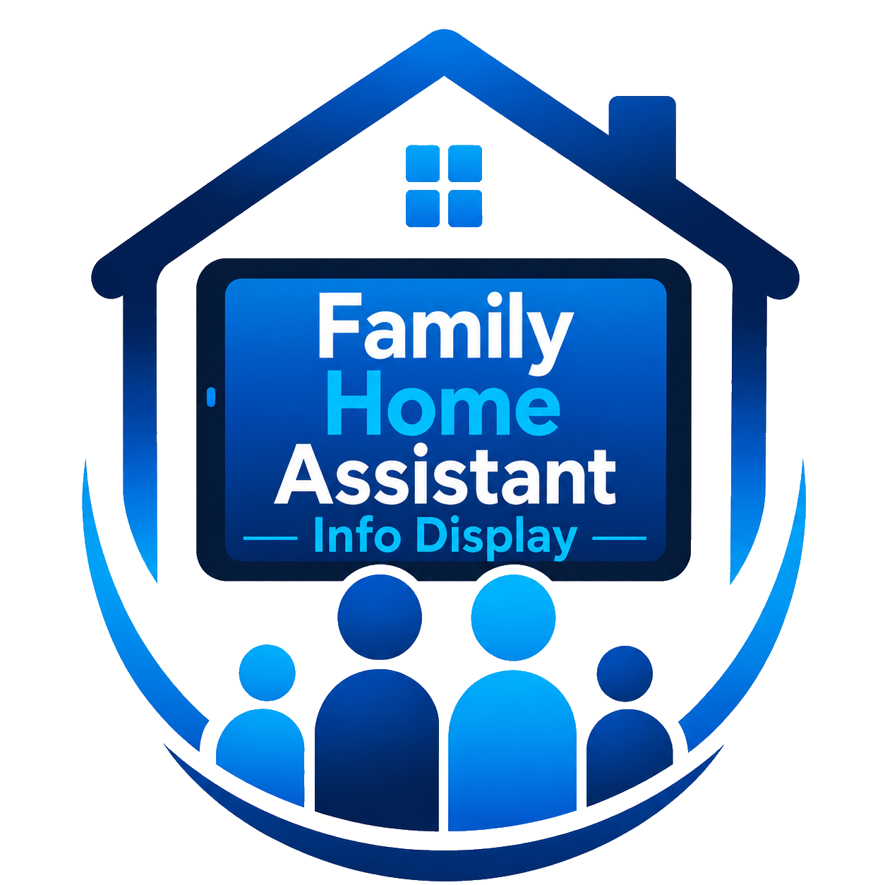 Family Home Assistant Info Display